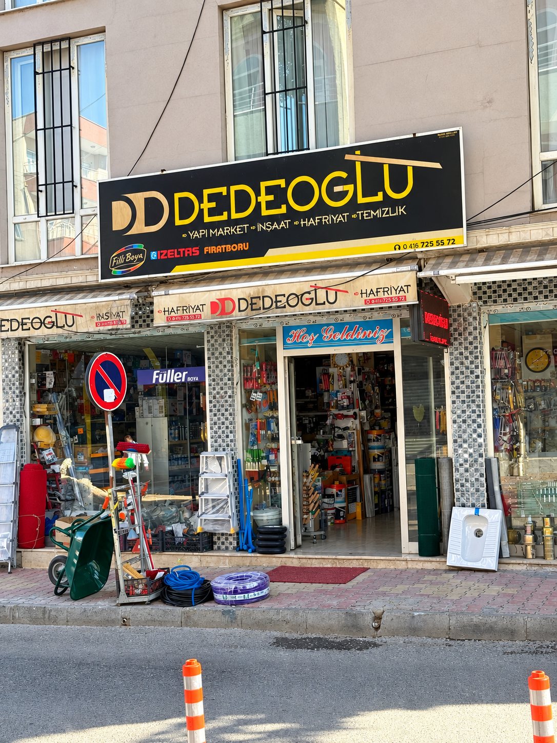 Dedeoğlu yapı market dükkânı